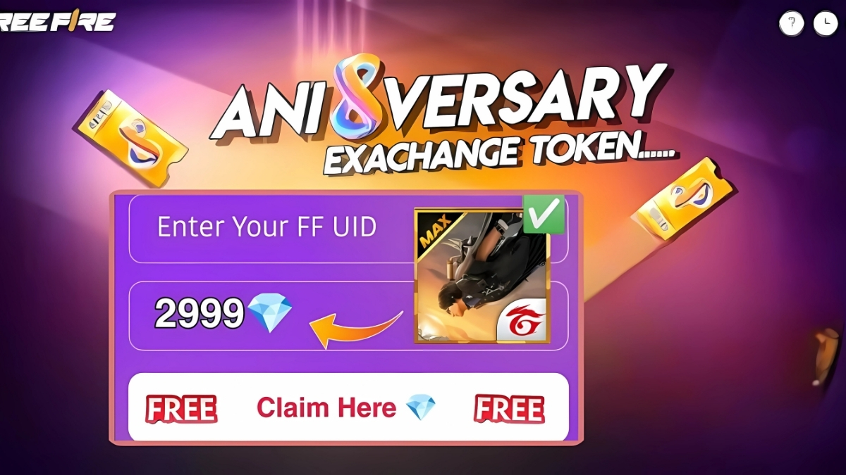 Free Fire Anniversary Diamond UID: आज ही करें क्लेम और जीतें फ्री डायमंड्स और स्किन्स