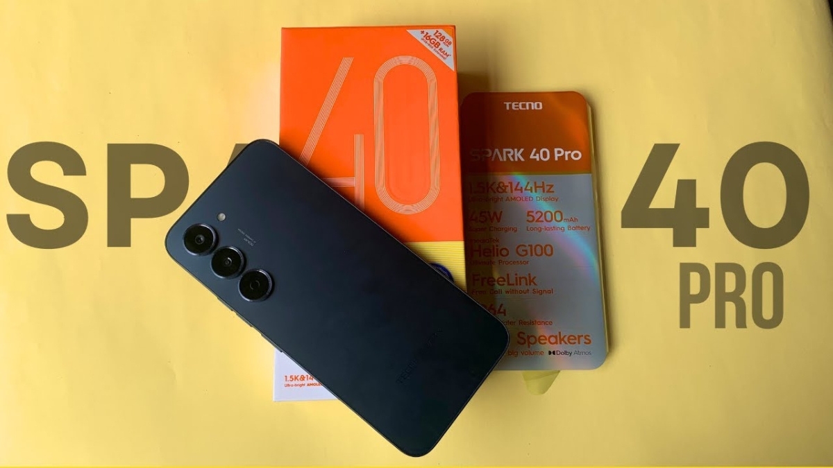 Tecno Spark 40 Pro: 144Hz स्क्रीन, Android 15 और सिर्फ ₹14,999 में जबरदस्त स्मार्टफोन
