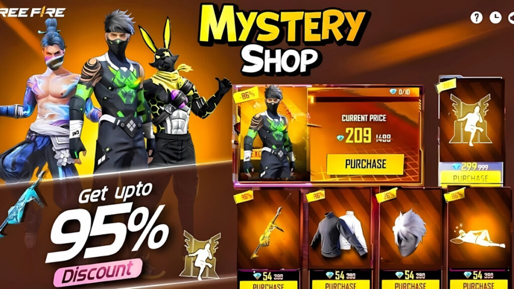 Free Fire Mystery Shop July 2025: अब 90% छूट में मिलेगा आपका फेवरेट Bundle और Emote