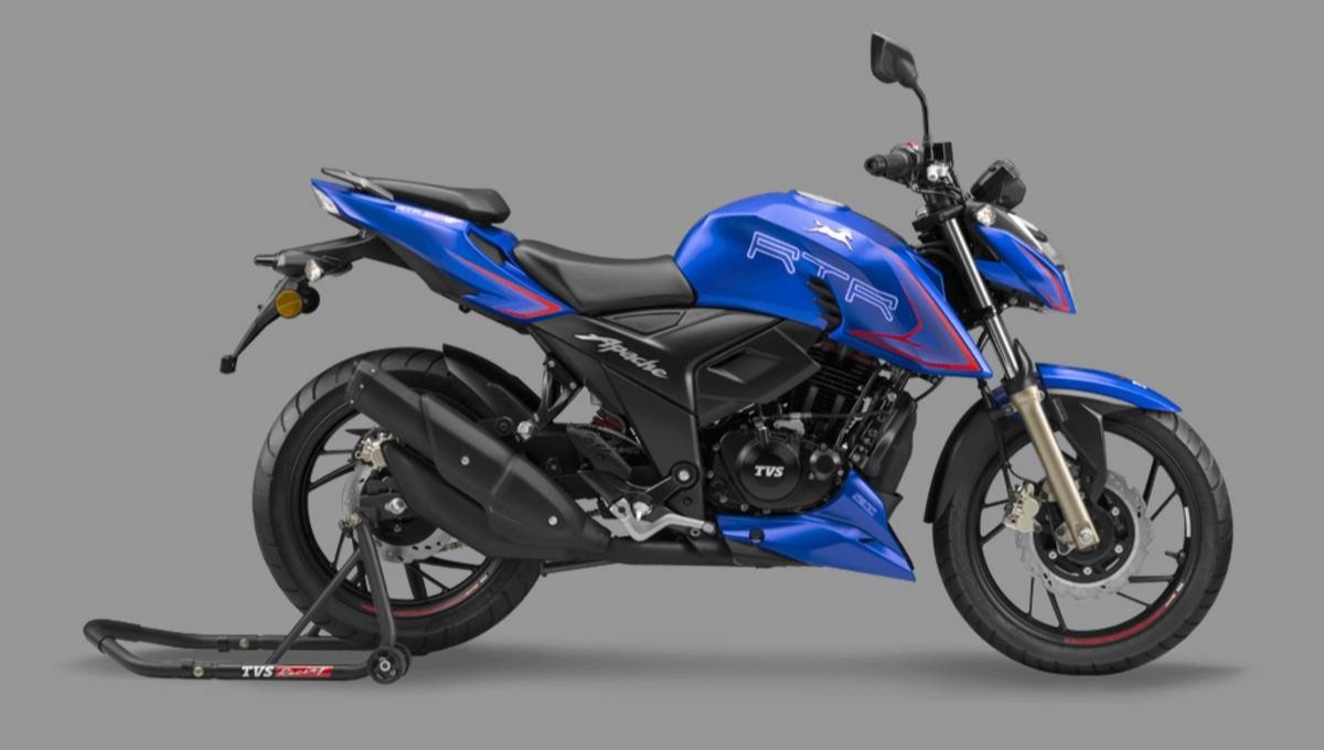 TVS Apache RTR 200 4V: अब सिर्फ 1.50 लाख में 200cc इंजन, 127kmph टॉप स्पीड और डिजिटल डिस्प्ले