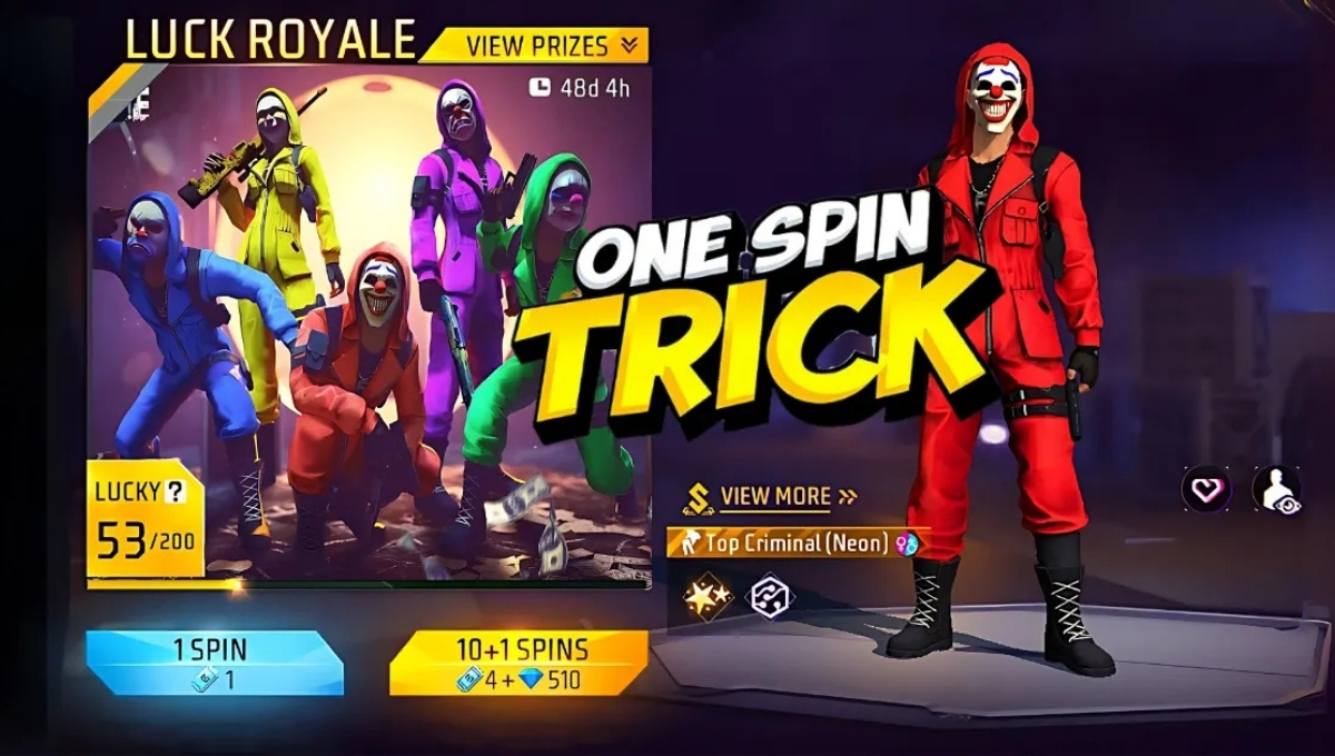 Criminal Bundle 1 Spin Trick: जानिए 2025 की सबसे बड़ी Free Fire Trick