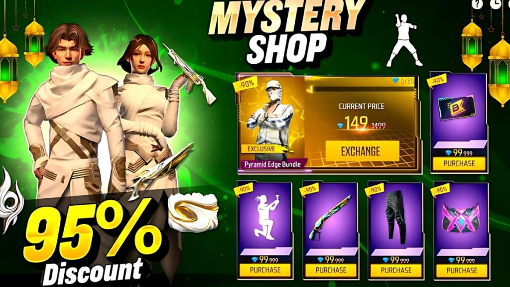 Free Fire Mystery Shop July 2025: अब 90% छूट में मिलेगा आपका फेवरेट Bundle और Emote
