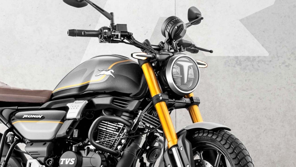 TVS Ronin: 1.49 लाख की कीमत में स्मार्ट फीचर्स, LED लाइट्स और Monoshock सस्पेंशन