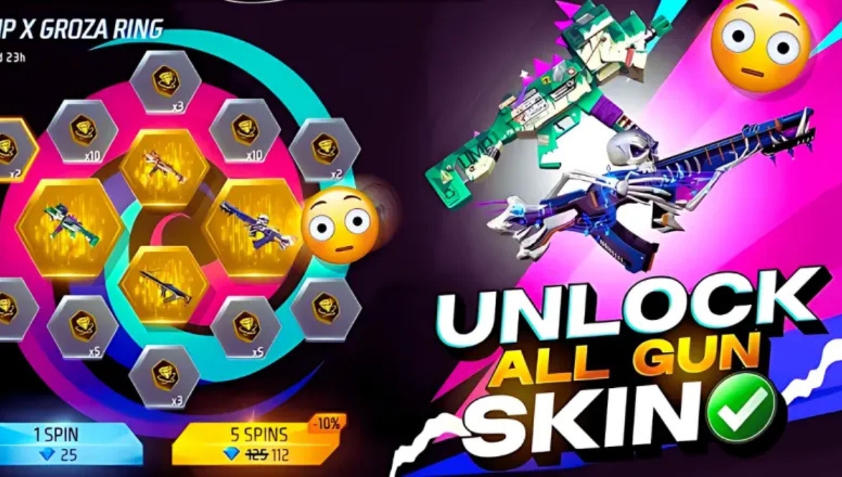 Free Fire New Gun Skins 2025: जब Style और Power एक साथ मैदान में उतरें