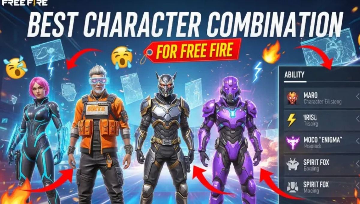 Free Fire 2025: के सबसे ताक़तवर कैरेक्टर्स अब हर मैच में जीत पक्की