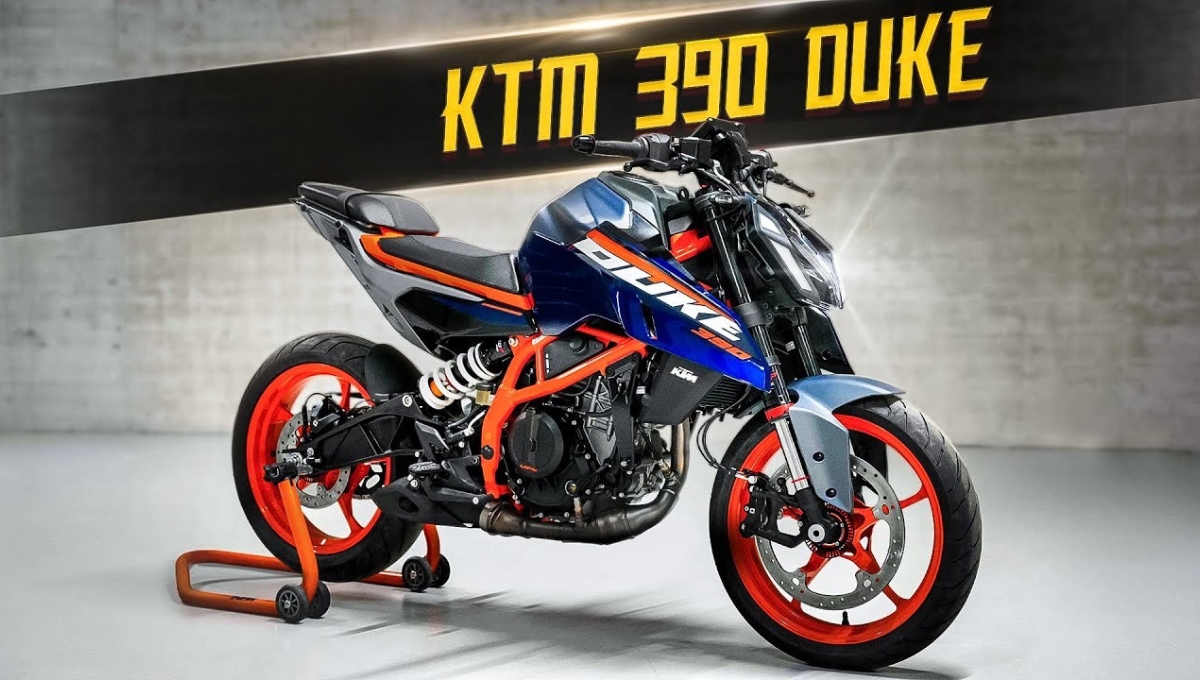 KTM 390 Duke 2025: 167 km/h टॉप स्पीड, दमदार फीचर्स और 3.11 लाख की कीमत